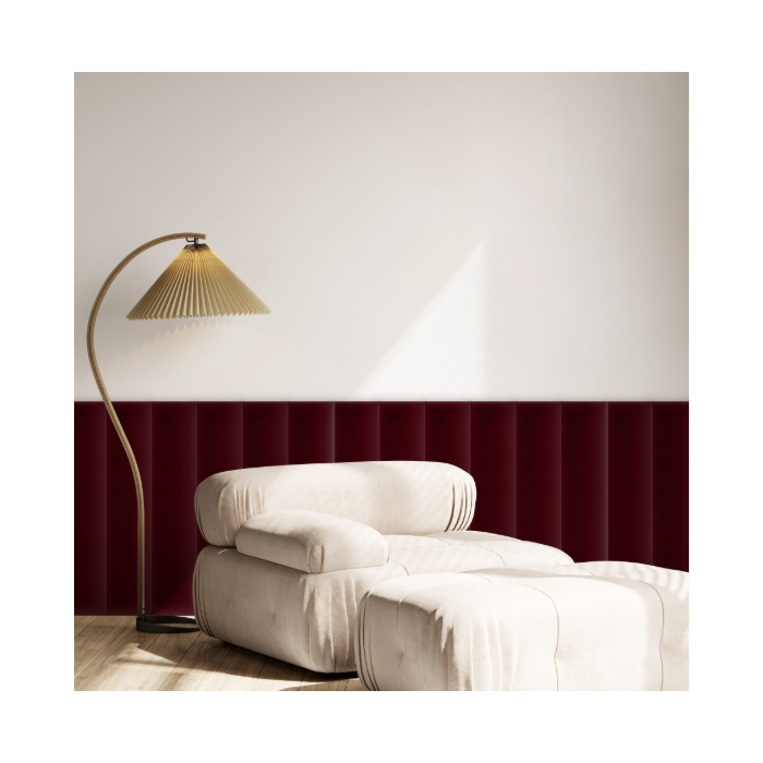 Polsterpaneel Magic Velvet Bordeauxrot